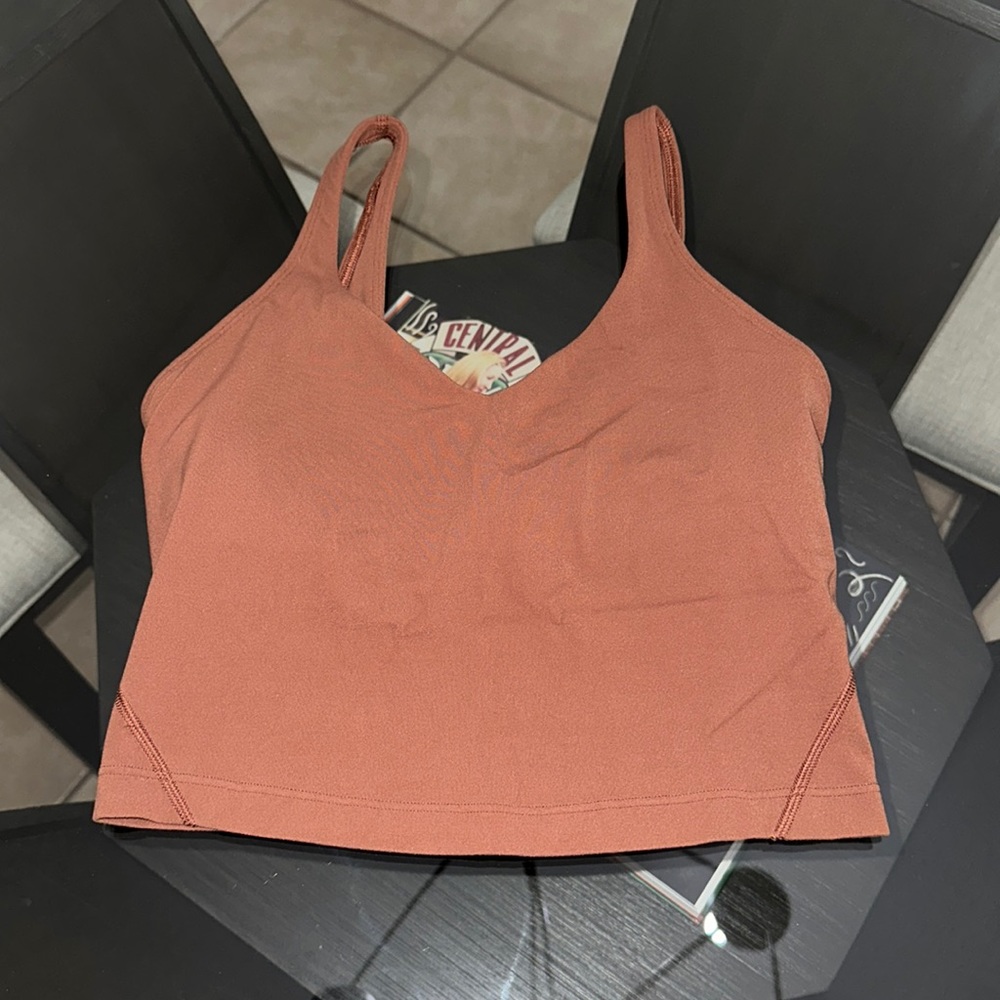 lululemon athletica Rust Tank Top
